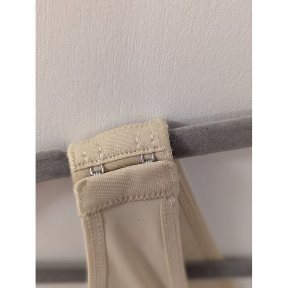 Yianna Womens Beige Full Body Shapewear Bodysuit 3XL With Adjustable Straps & Fr - Picture 4 of 9